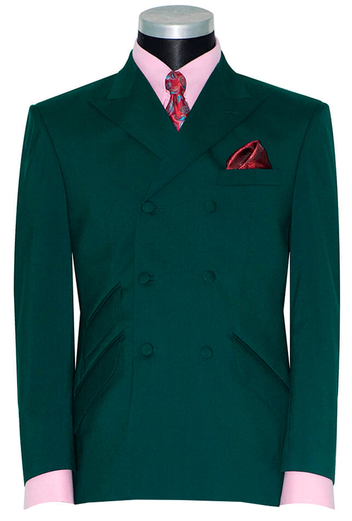 Pete Quaife Green Double Breasted Mod Blazer