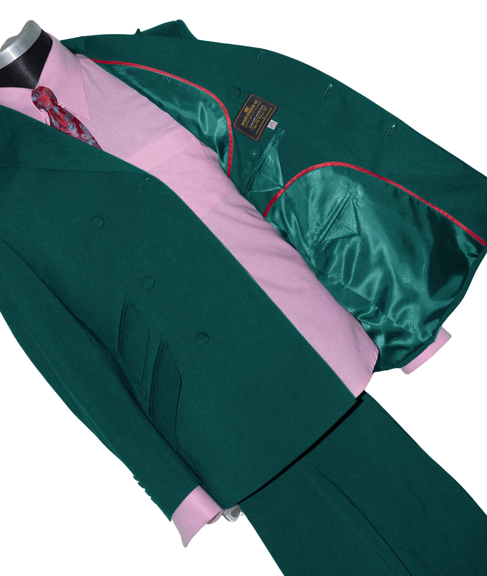 Pete Quaife Green Double Breasted Mod Blazer