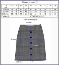 Women's Navy Blue Tonic Skirt