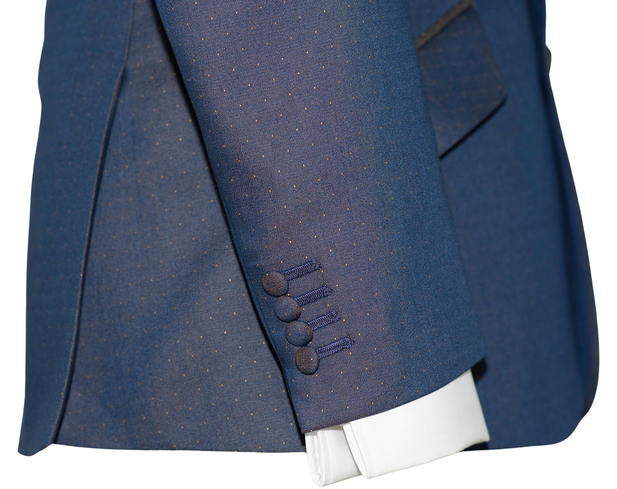John Lennon Golden Blue 2 Tone Tonic Suit