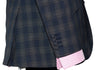 SALE Paul McCartney Cashmere Wool Navy & Grey Check Suit (40 Regular, Trouser 34, I.L.30)