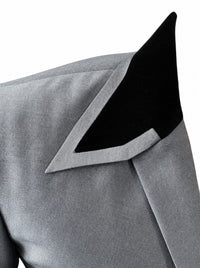 1964 A Hard Day’s Night ‘winged’ lapels "Silver Beatles Suit".