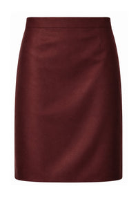 Women's Burgundy Tonic Skirt