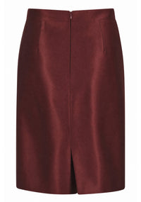 Women's Burgundy Tonic Skirt