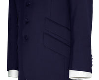 Paul Weller Peak Lapel 4 Button Navy Blue Mod Suit