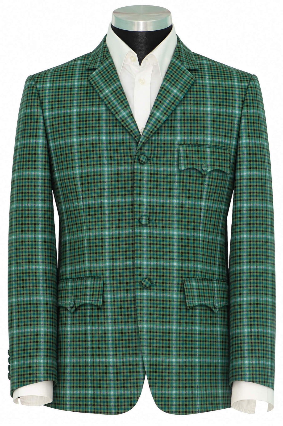 Pete Townshend Tweed Green Check Jacket