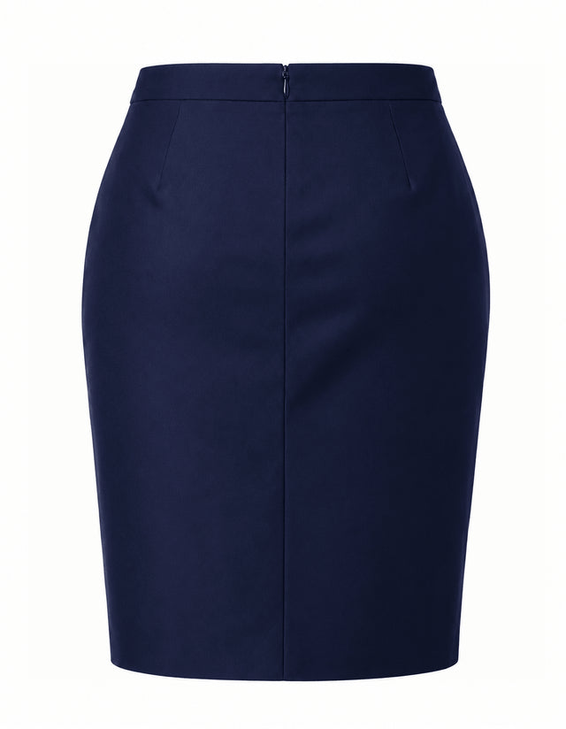 Women's Classic Navy Blue Skirt