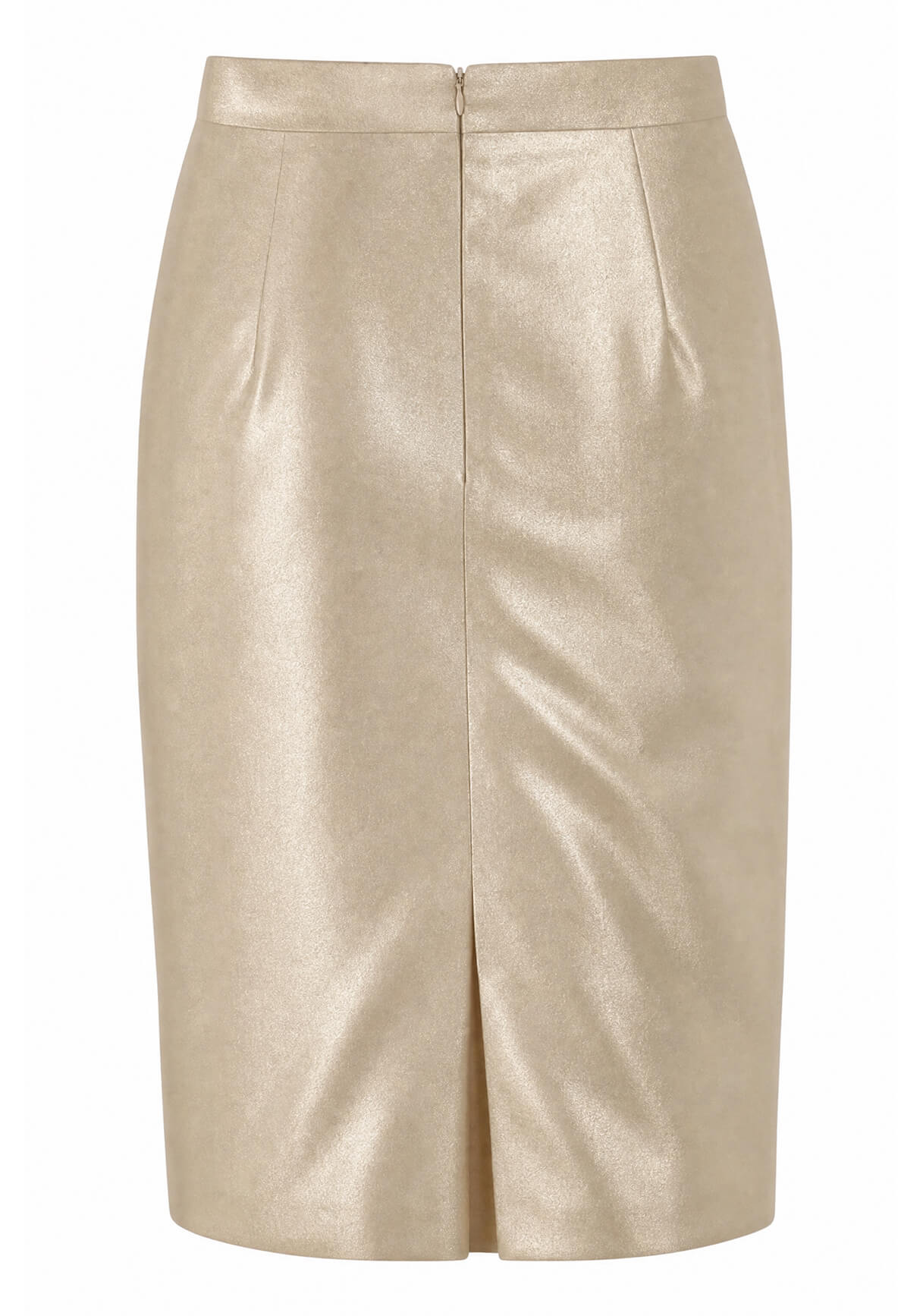 Women's Pale Gold Skirt