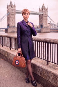 Skinhead Purple Tonic Women's Long Suit 1960's