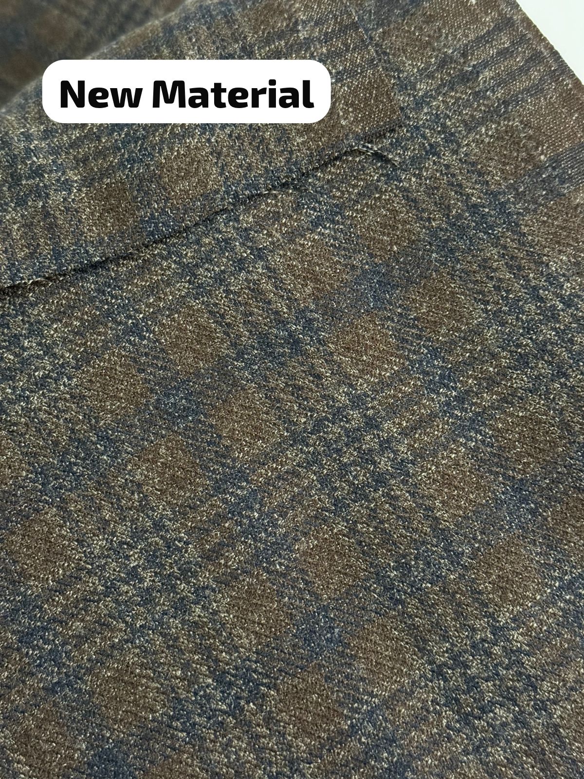 Denis Payton Tweed Chocolate Brown Mod Suit