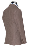 Rick Huxley Tweed Brown Dogtooth Mod Blazer