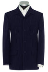 The Beatles Navy Blue Pin Stripe Mod Blazer