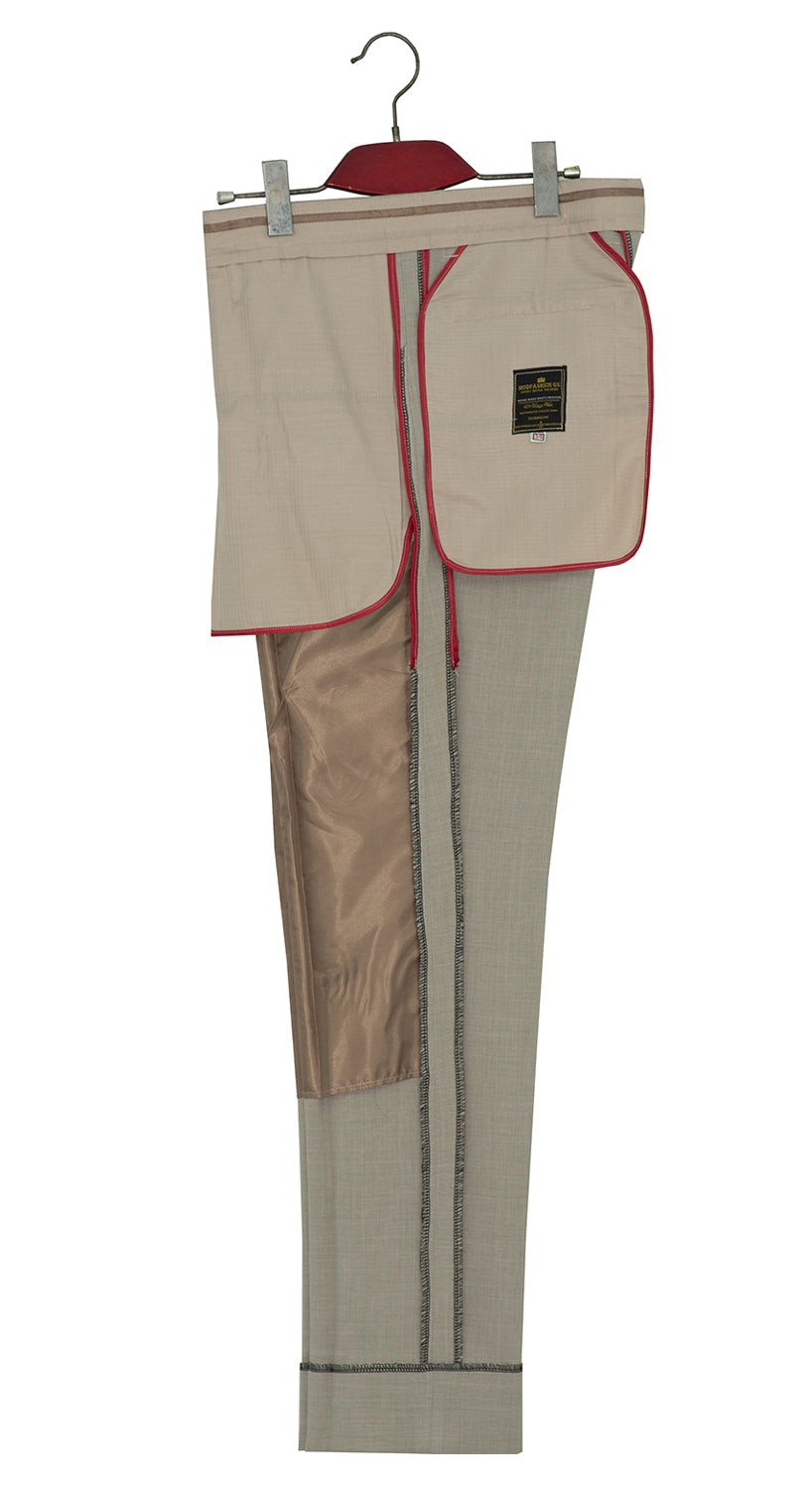 Paul Weller Beige Mod Trouser