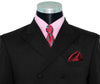 Paul Weller 3/6 Button Black Double Breasted Mod Suit