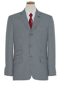 Peter Asher Grey Hounds Tooth 3 Piece Mod Suit