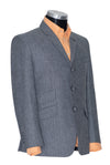 Smith Herringbone 1960's Grey Mod Blazer