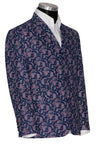 Steve Marriott 60's Navy Blue Purple Paisley Mod Blazer