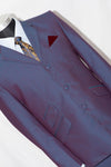 Billy Preston Wine & Blue Mohair 2 Tone Suit