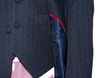 Bruce Foxton Navy Herringbone 3 Piece Suit