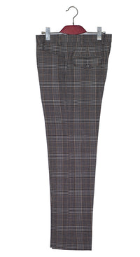 Tweed Prince of Wales Check Vintage Mod Trouser