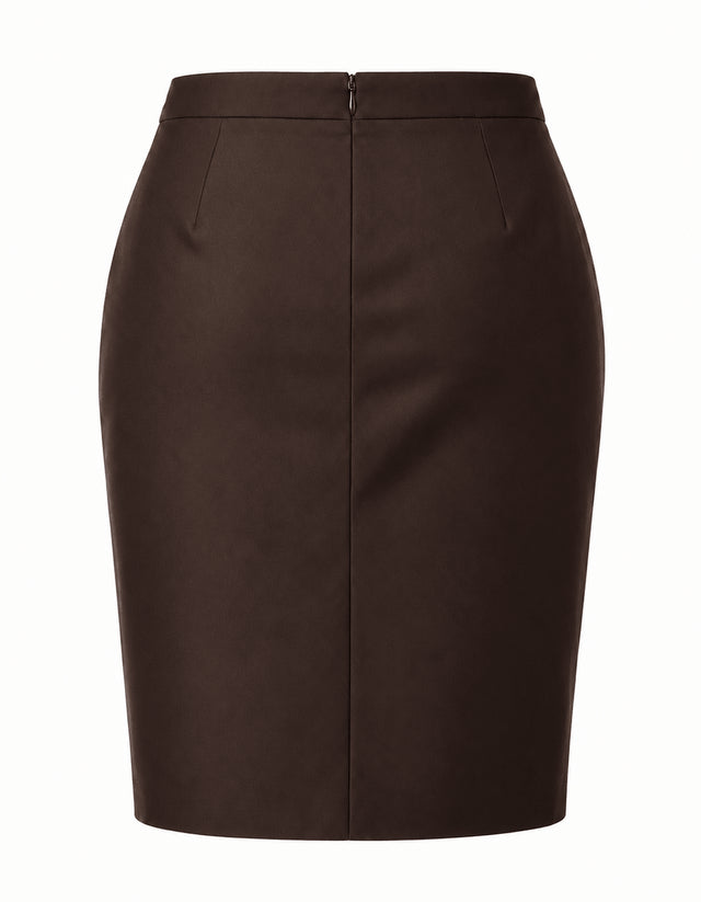 Women's Classic Brown Skirt