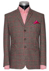 Robert Hardy Tweed Classic Brown Dogtooth Mod Jacket