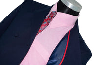 Paul Weller 3/6 Button Black Double Breasted Mod Suit
