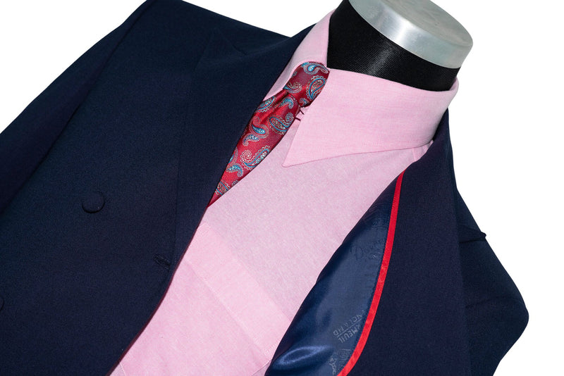 Paul Weller 3/6 Button Black Double Breasted Mod Suit