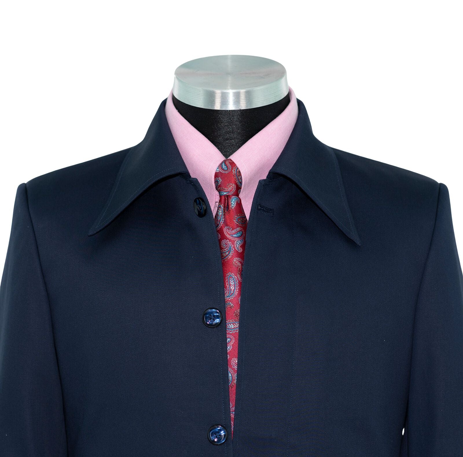 Navy Blue Mac Men's Overcoat