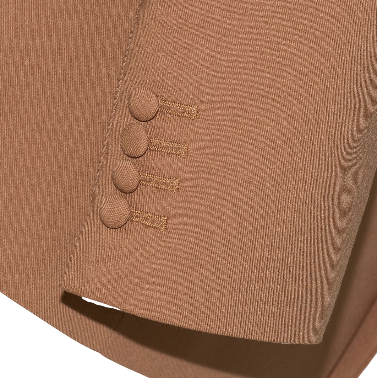 Brown Ash Peak Lapel Button Mod Blazer 1960's Retro Mod