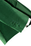 John Steel Bottle Green Velvet 4 Button Mod Blazer