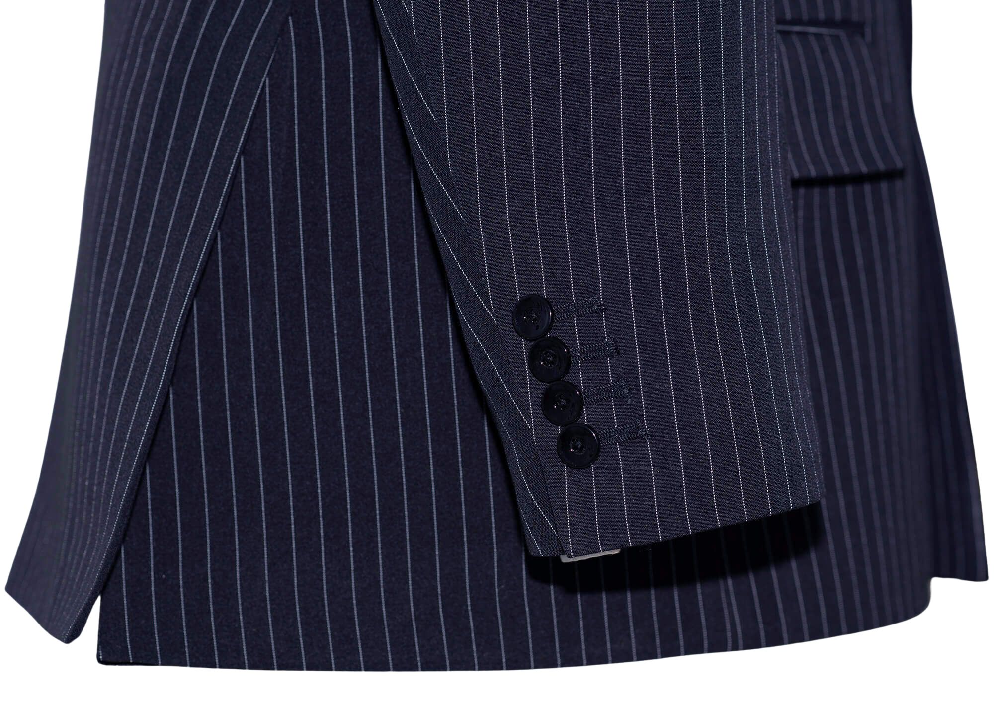 The Beatles Navy Blue Pin Stripe Mod Blazer