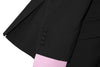 Paul Weller 3/6 Button Black Double Breasted Mod Suit