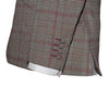 Peter Cowap Burgundy Check Grey Mohair Mod Blazer