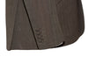 Peter Cowap Flannel Wool Brown Mod Suit