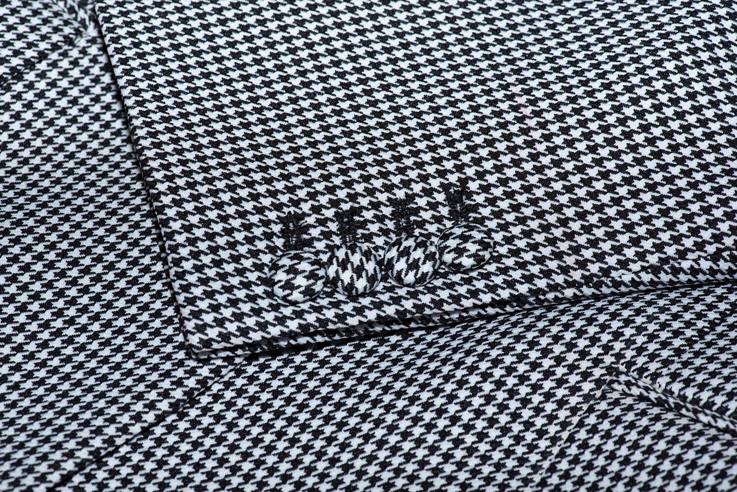Peter Asher Grey Hounds Tooth 3 Piece Mod Suit
