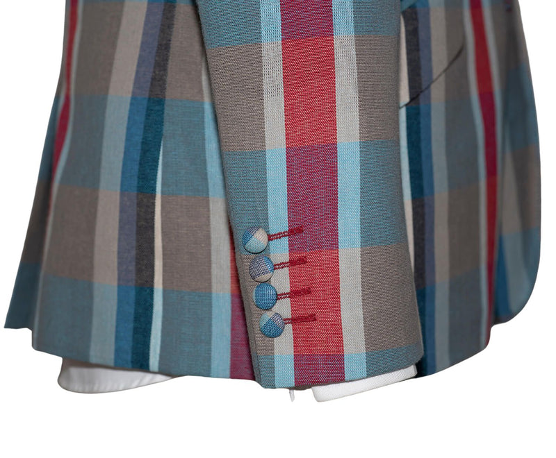 John Gosling 60's Fashion Madras Mod Jacket