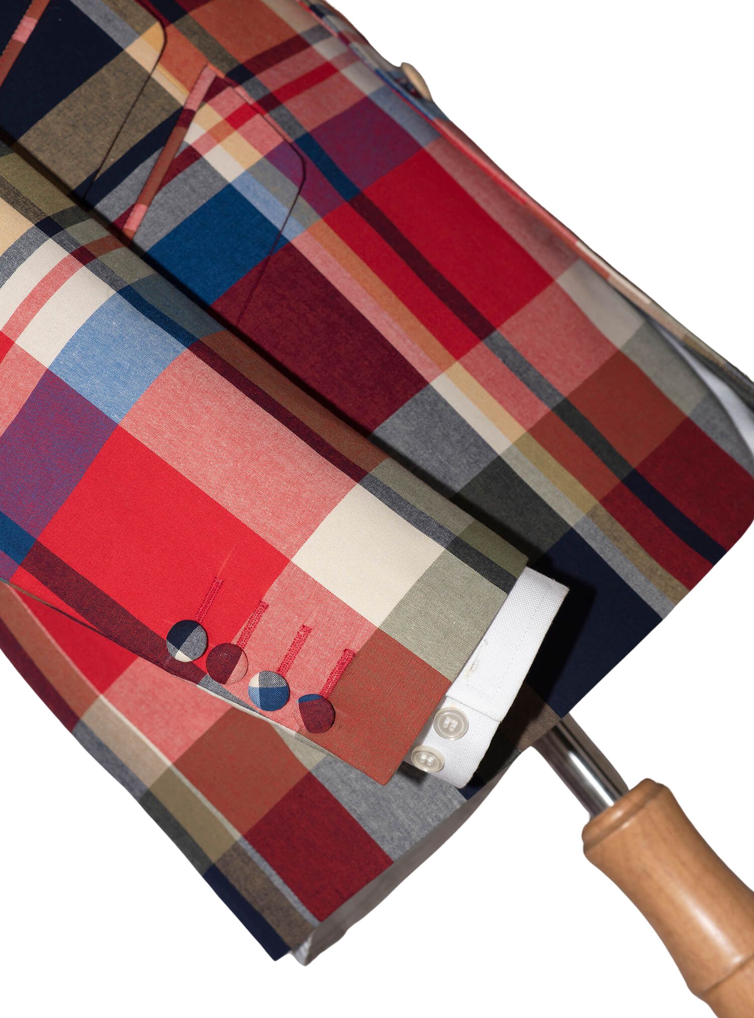 Steve Marriott Madras Check Multicolour Mod Blazer