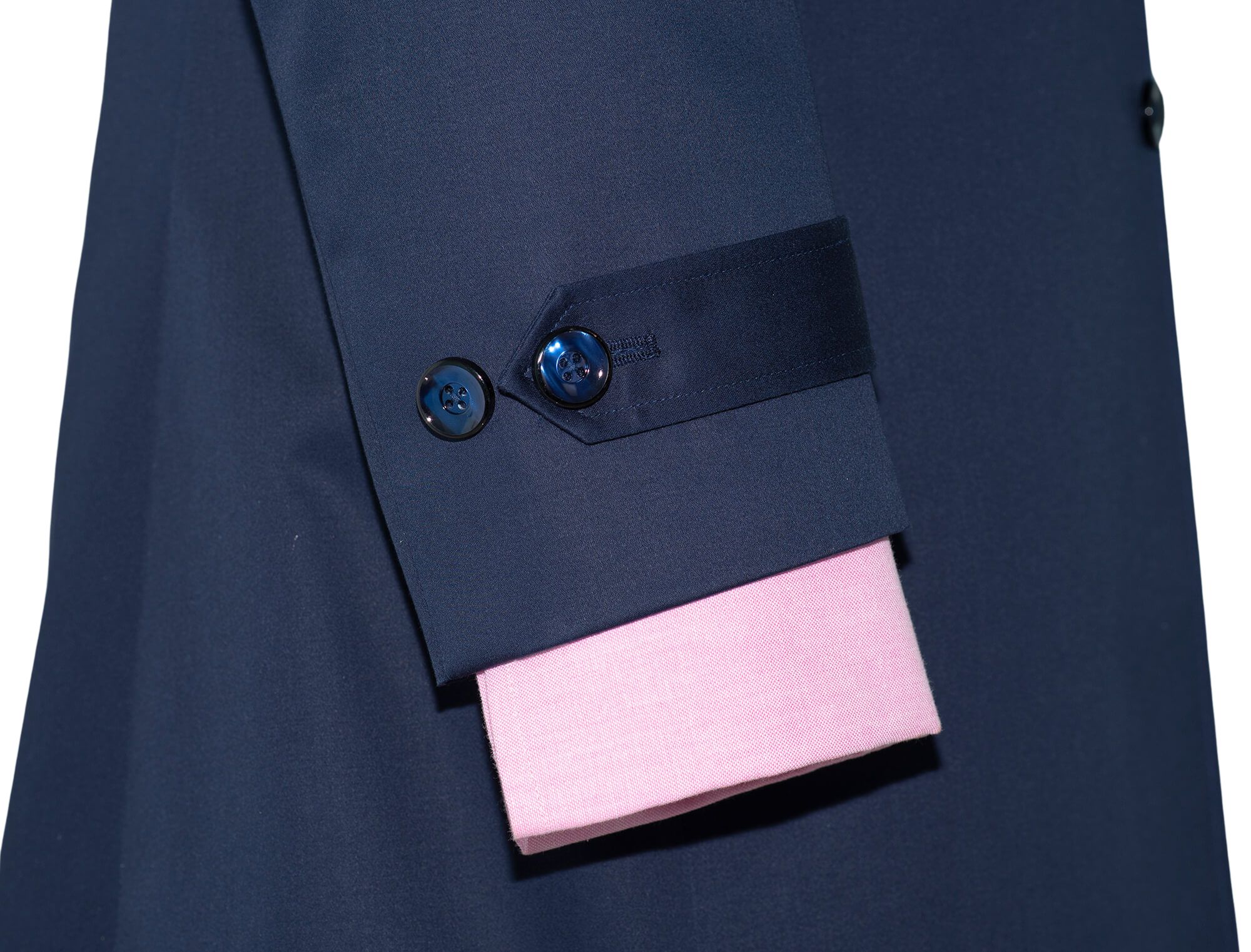 Navy Blue Mac Men's Overcoat