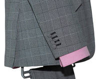 Kenney Jones Prince of Wales Grey 3 Piece Mod Suit
