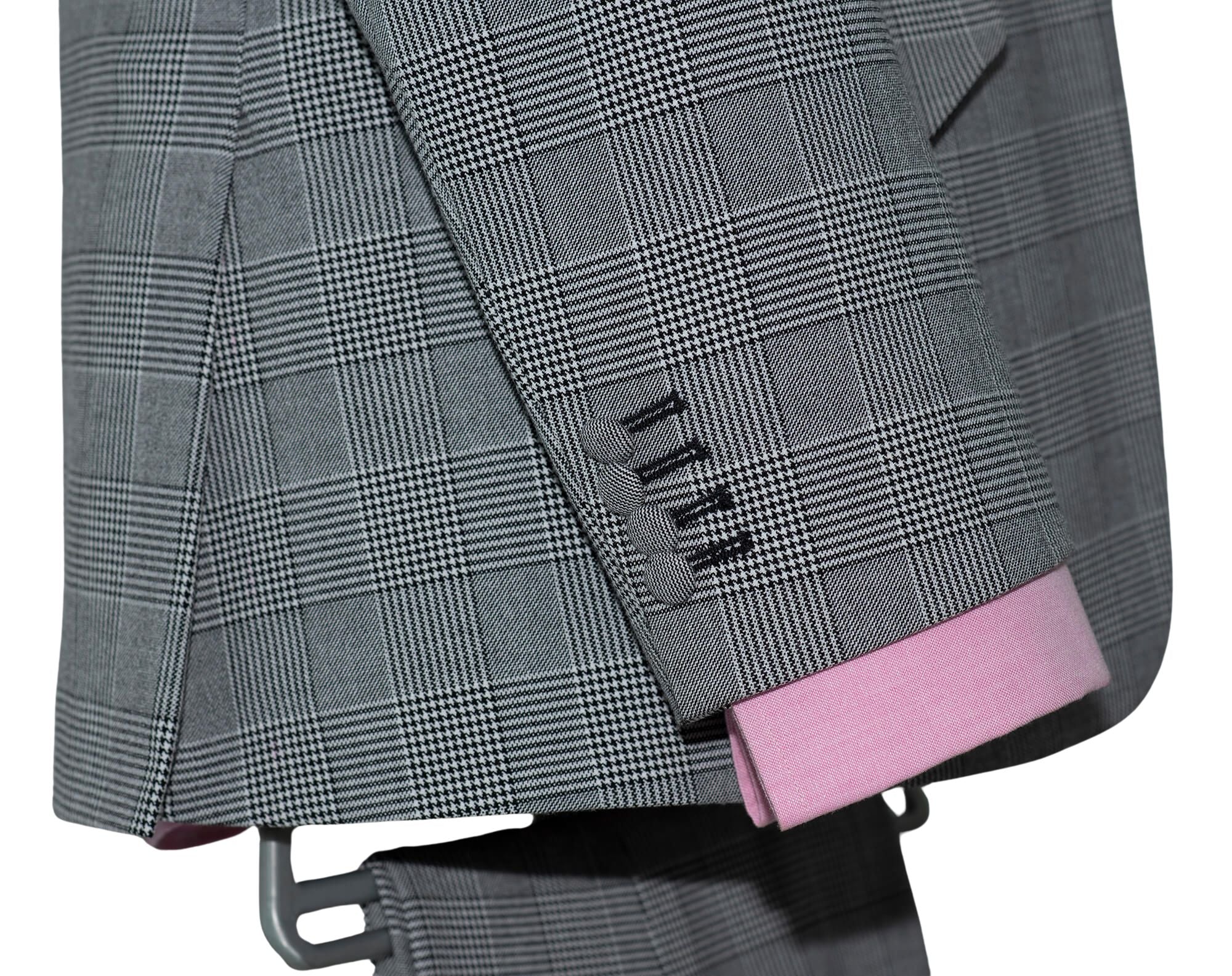 Kenney Jones Prince of Wales Grey 3 Piece Mod Suit