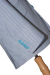 Jimmy Cotton Sky Blue Striped Summer Mod Blazer