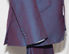 Billy Preston Wine & Blue Mohair 2 Tone Suit