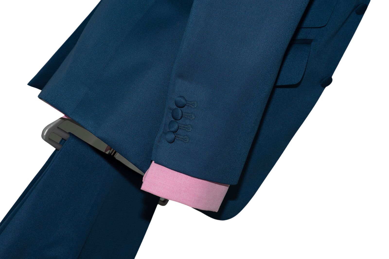 Kenny Jones Yale Blue 3 Piece Suit