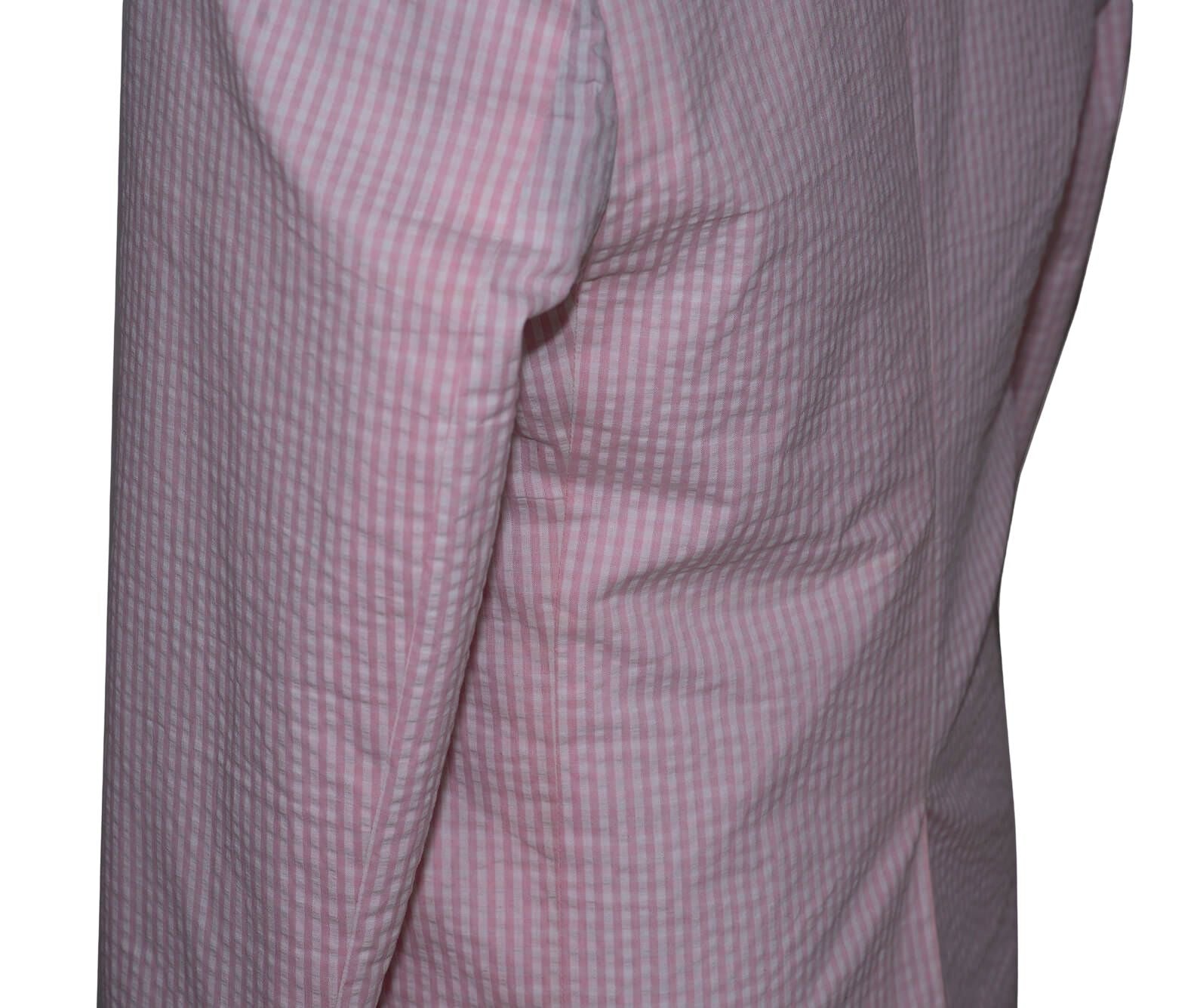 Brian Jones Seersucker Pink Colour Mod Blazer