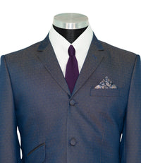 John Lennon Golden Blue 2 Tone Tonic Suit