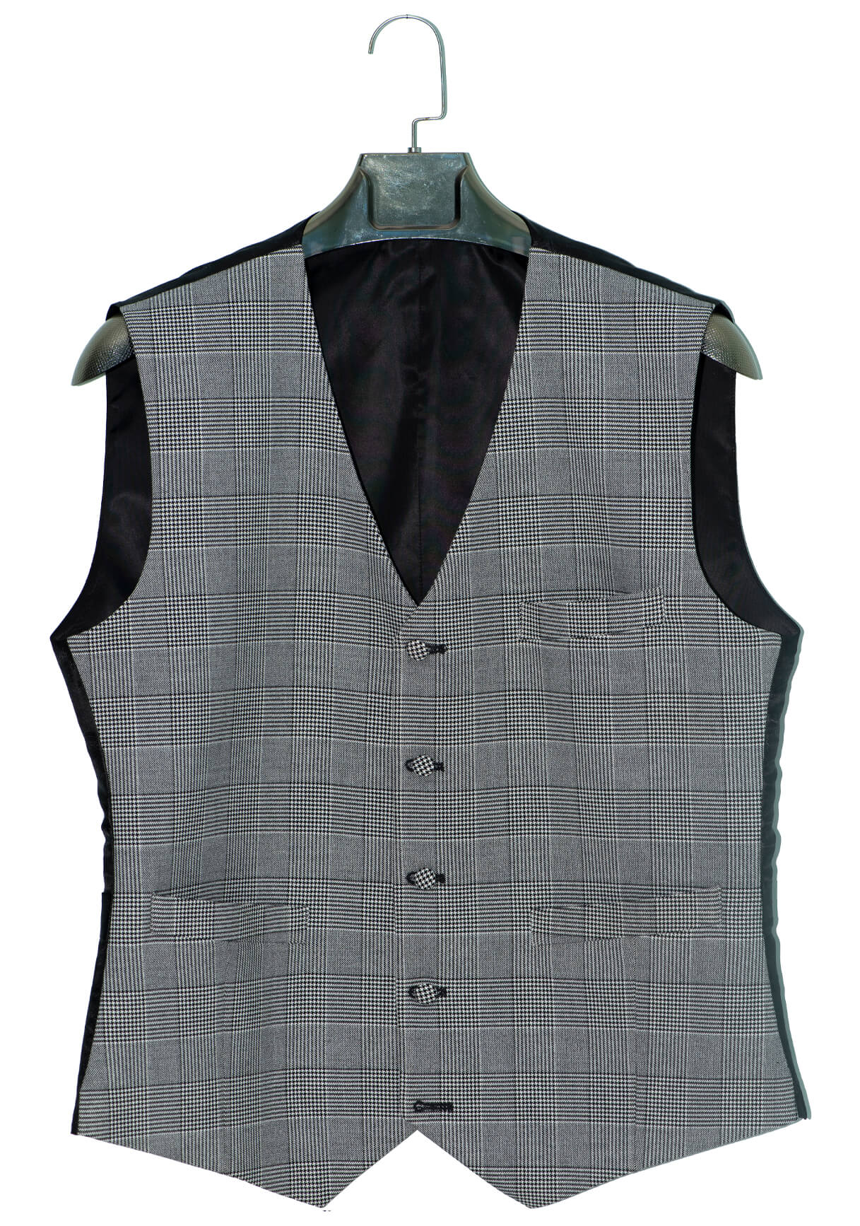 Kenney Jones Prince of Wales Grey 3 Piece Mod Suit