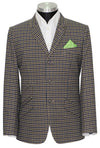 Keith Relf Green Blue Gingham Mod Blazer