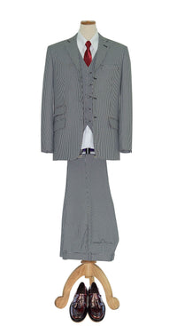 Peter Asher Grey Hounds Tooth 3 Piece Mod Suit