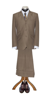 Jim Spencer Hazelnut Colour Mod Suit 1960's